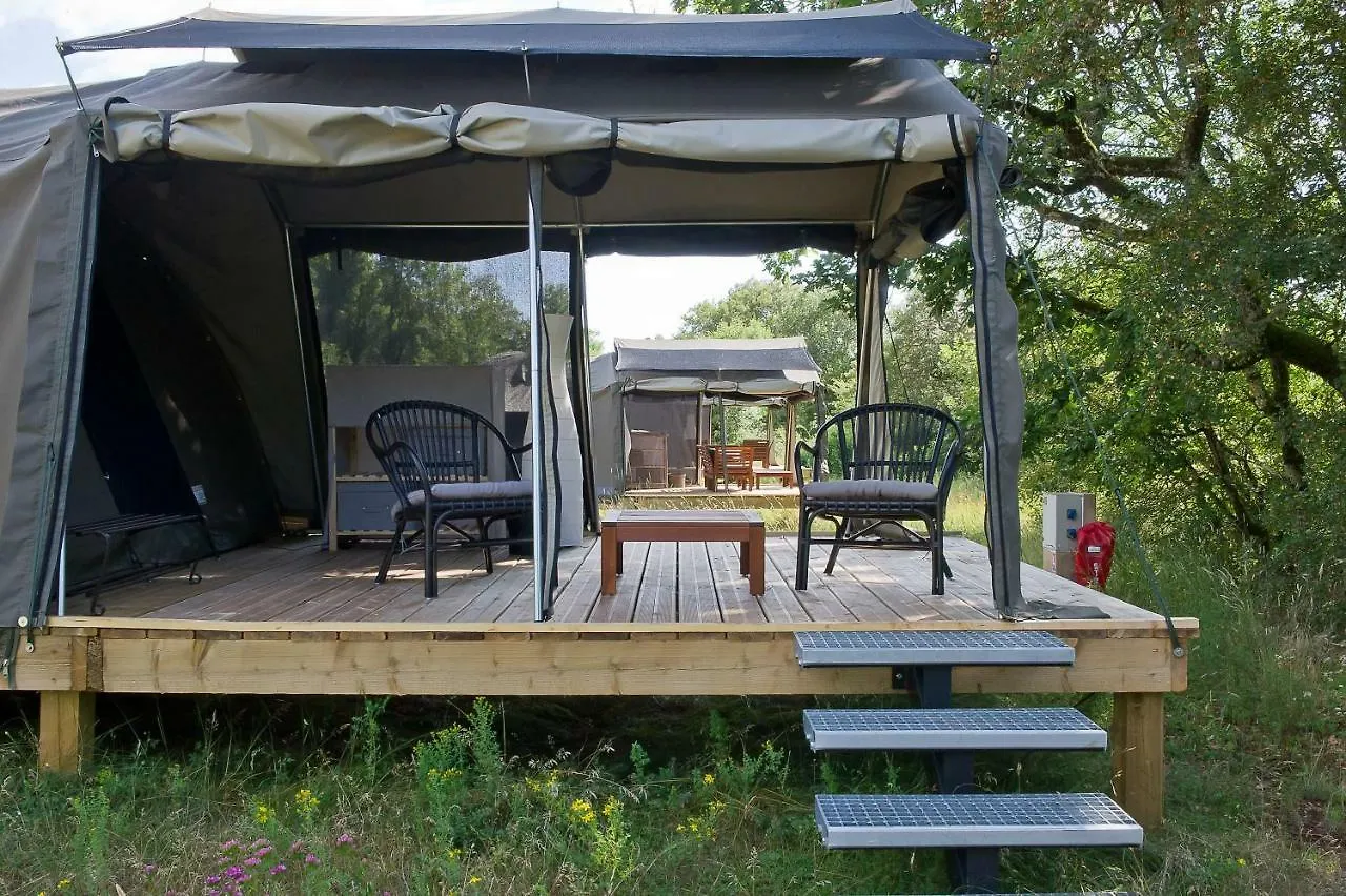 Роскошный шатер Aux Lodges Du Mas De Nadal Sauliac-sur-Cele
